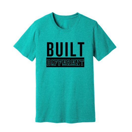 Built Different - Heather Sea Green